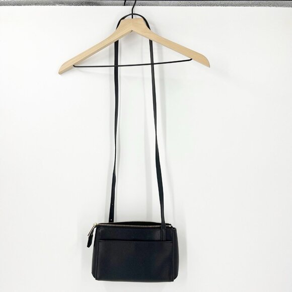 Marc Jacobs Mini Black Leather Commuter Crossbody Purse Bag Classic - Picture 2 of 13